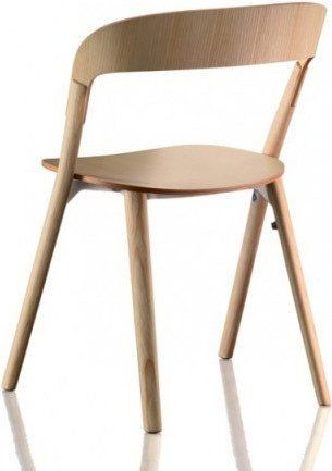 Krzesło Pila jesion – nowoczesny design, trwały materiał, wygodne siedzisko