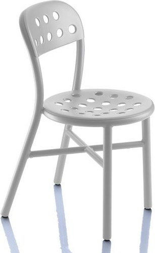 Krzesło Pipe białe – nowoczesny design, wygoda, trwały materiał