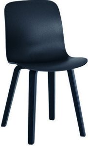 Krzesło Substance jesion barwiony czarne – elegancki design, trwały materiał, nowoczesny styl