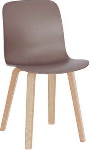 Krzesło Substance jesion szarobeżowe – elegancki design, komfortowe siedzisko, trwały materiał