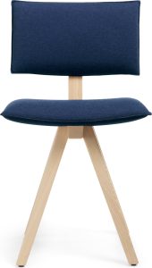 Krzesło Trave Fidivi Torino 9616 granatowe nogi jesion – elegancki design, komfort, trwałość
