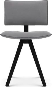Krzesło Trave Reflect 124 szare nogi jesion barwiony – elegancki design, komfort użytkowania, trwałe materiały