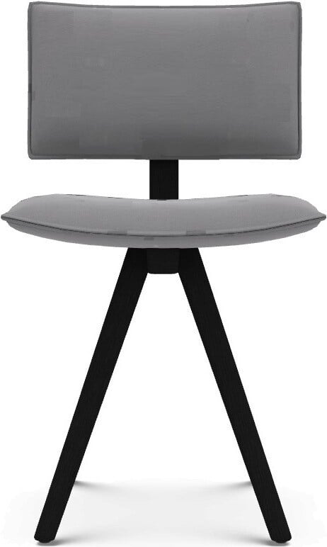 Krzesło Trave Reflect 124 szare nogi jesion barwiony – elegancki design, komfort użytkowania, trwałe materiały