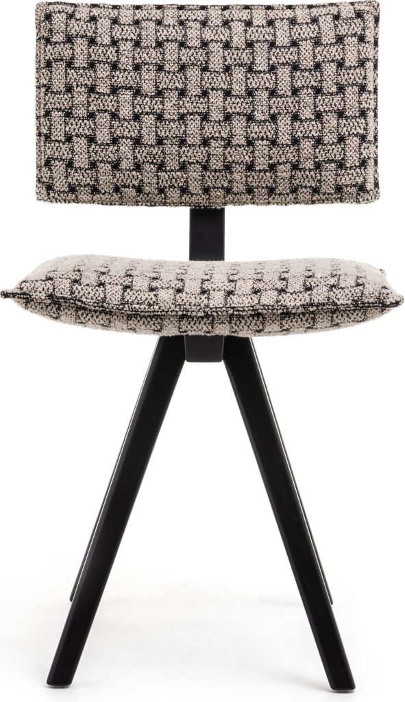 Krzesło Trave Torri Lana Parallel 006 nogi jesion barwiony – nowoczesny design, komfort, kolor naturalny