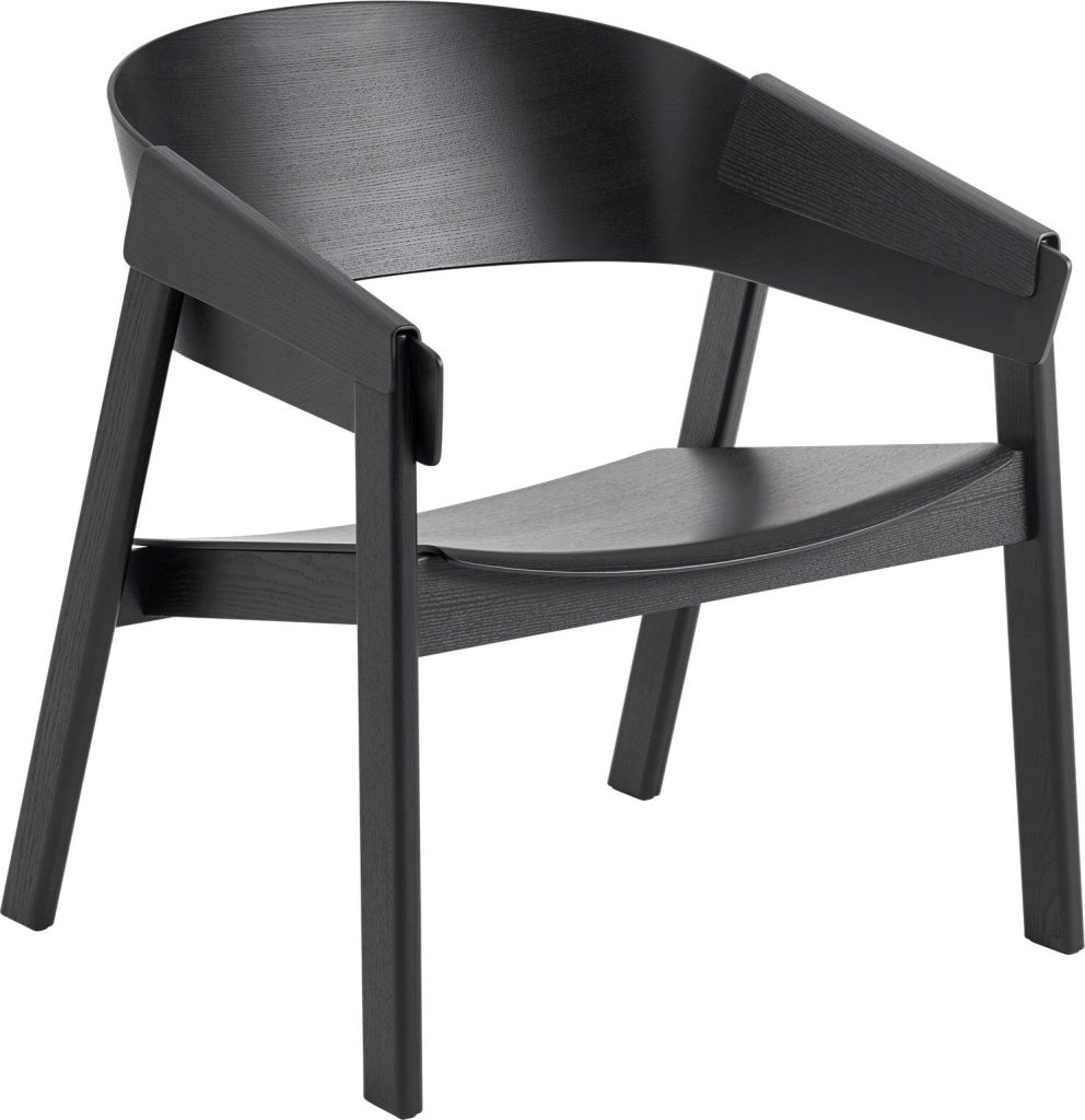 Krzesło Cover 38 cm czarne – nowoczesny design, wygodne siedzisko, trwały materiał