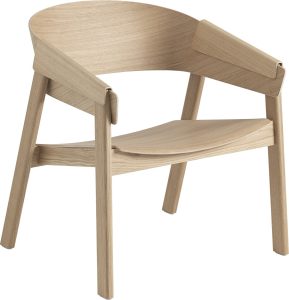 Krzesło Cover 38 cm jasny dąb – elegancki design, wysoka jakość, komfort siedzenia
