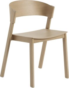 Krzesło Cover jasny dąb – stylowy design, trwały materiał, wygodne siedzisko