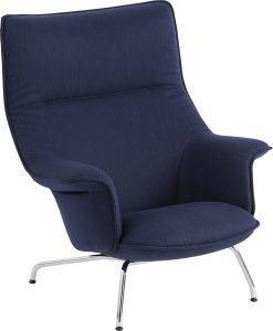 Krzesło Doze Balder 782 tapicerowane – chromowane nogi, elegancki design, komfortowe siedzisko