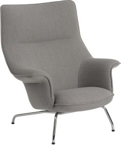 Krzesło Doze Re Wool 128 tapicerowane chromowane nogi – nowoczesny design, wygodne siedzisko, trwałe materiały