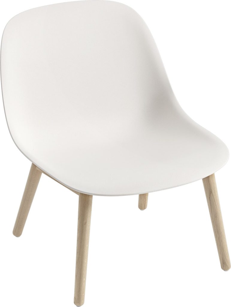 Krzesło Fiber 38 cm białe na drewnianych nogach – nowoczesny design, trwałość, wszechstronność
