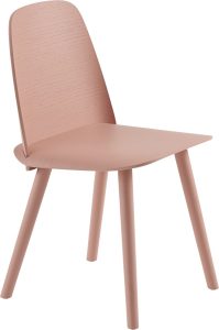 Krzesło Nerd różane – nowoczesny design, wygodne siedzisko, styl skandynawski
