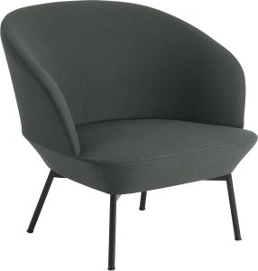 Krzesło Oslo Tube Twill Weave 990 40 cm tapicerowane nogi czarne – nowoczesny design, wygodne siedzisko, eleganckie wykończenie
