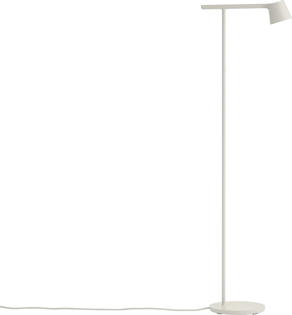 Lampa stojąca Tip szara – elegancki design, nowoczesny styl, idealna do każdego wnętrza