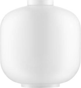 Klosz do lampy Amp okrągły biały – elegancki design, uniwersalny kolor, idealny do różnych wnętrz