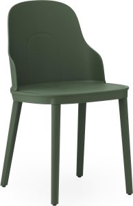 Krzesło Allez PP zielone – nowoczesny design, wygodne siedzisko, trwały materiał