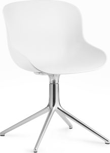 Krzesło obrotowe Hyg 4L na aluminiowych nogach – ergonomiczne, nowoczesne, funkcjonalne