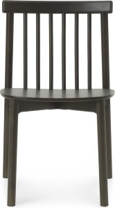 Krzesło Pind ciemny jesion – elegancki design, wygodne siedzenie, naturalny materiał