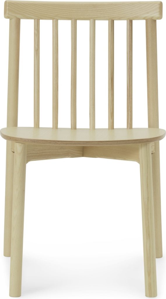 Krzesło Pind jasny jesion – nowoczesny design, komfortowe siedzisko, trwały materiał