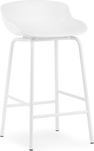 Stołek barowy Hyg 65 cm biały – nowoczesny design, wysoka jakość, uniwersalne zastosowanie