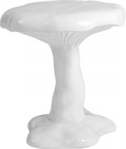 Stołek Amanita biały – nowoczesny design, wygoda, uniwersalny kolor, trwały materiał