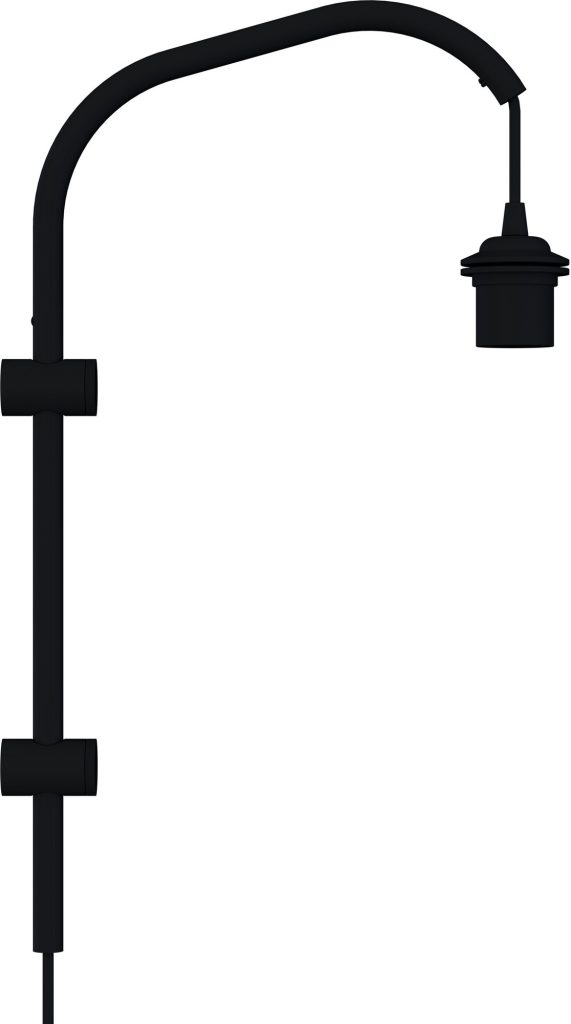 Ramię do lamp Willow Mini czarne – elegancki design, praktyczność, idealne do małych przestrzeni