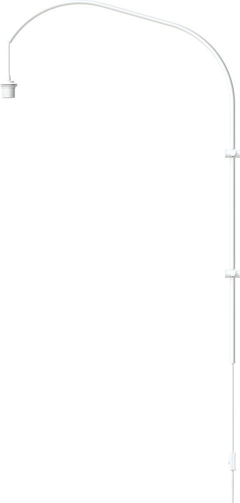 Ramię do lamp Willow Single białe – nowoczesny design, uniwersalne zastosowanie, trwały materiał