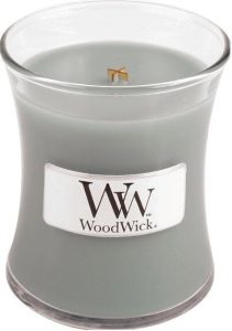 Świeca Core WoodWick Fireside mała – naturalny zapach, przytulna atmosfera, drewniany knot