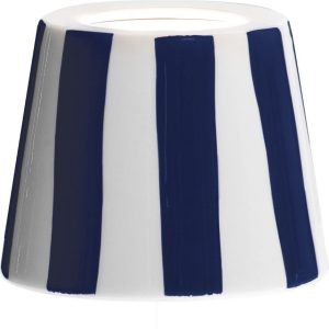 Abażur do lampy Poldina – ceramiczny, niebieski, elegancki design