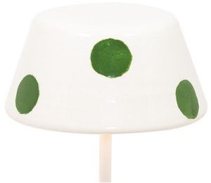 Abażur do lampy Swap Mini zielony ceramiczny – elegancki design, mały rozmiar, ceramiczny materiał