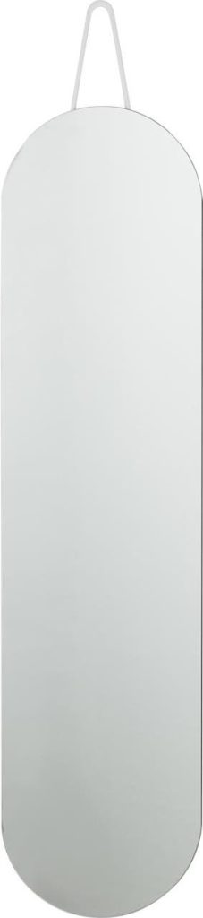 Lustro ścienne A-Wall 120 cm szare – eleganckie lustro w minimalistycznym stylu, idealne do nowoczesnych wnętrz