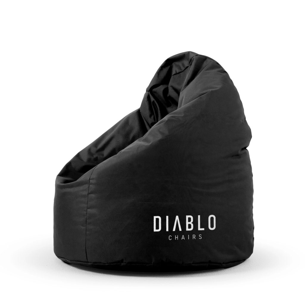 Pufa dla dziecka Diablo Chairs, czarna