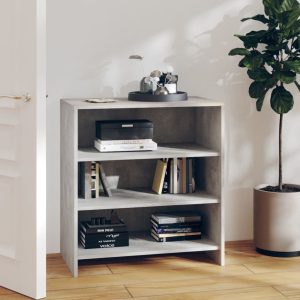 vidaXL Szafka, szarość betonu, 70×40,5×75 cm, materiał drewnopochodny