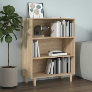 vidaXL Szafka, dąb sonoma, 69,5×32,5×90 cm, materiał drewnopochodny