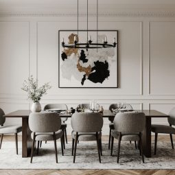 Jadalnia w stylu modern classic