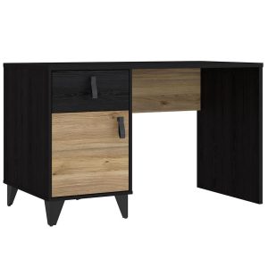 Biurko Liona LYAB211-M687 – nowoczesny design, dąb Mauvella, dąb Cabezone