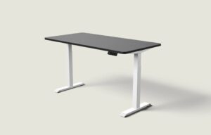 Desktronic – Biurko HomePro – Granatowy / Solidny dąb / 120×60 cm