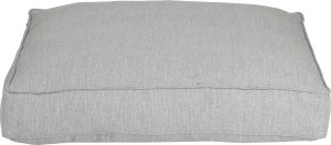 Leżanka ogrodowa Grow 130 cm jasnoszara – wygodna, stylowa, doskonała do ogrodu