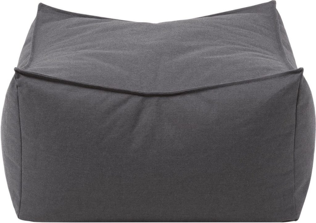 Puf ogrodowy Stay antracytowy – komfortowy, nowoczesny design, wytrzymały materiał