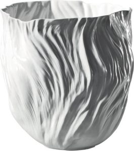 Wazon Adelaide 26 cm – elegancki, ceramiczny, biały, idealny do dekoracji