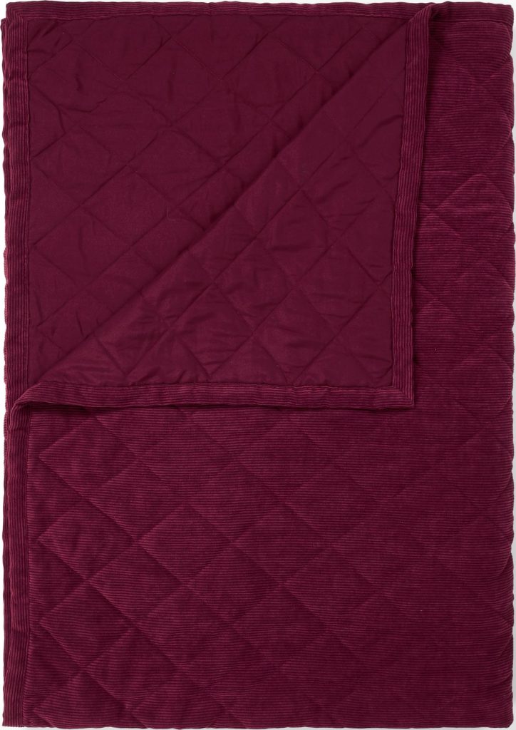 Narzuta Billie 180 x 265 cm – elegancka wiśniowa narzuta, idealna do sypialni, wykonana z wysokiej jakości materiałów