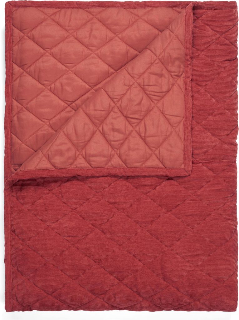 Narzuta Billie 220 x 265 cm ceglasta – elegancka, funkcjonalna, stylowa, doskonała do sypialni