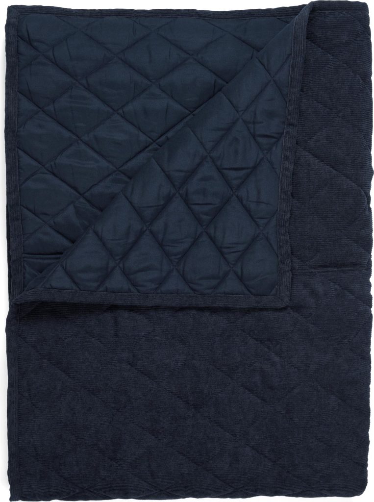 Narzuta Billie 270 x 265 cm ciemnogranatowa – elegancki design, wysokiej jakości materiał, duży rozmiar