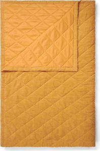 Narzuta Billie 270 x 265 cm – elegancka żółta narzuta, idealna do stylizacji sypialni