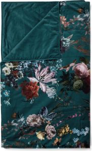 Narzuta Isabelle 240 x 100 cm – elegancka narzuta, szmaragdowa, uniwersalny rozmiar
