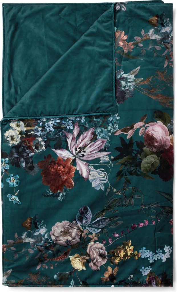 Narzuta Isabelle 240 x 100 cm – elegancka narzuta, szmaragdowa, uniwersalny rozmiar