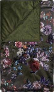 Narzuta Isabelle 270 x 265 cm zielona – elegancka, stylowa, wysokiej jakości materiał