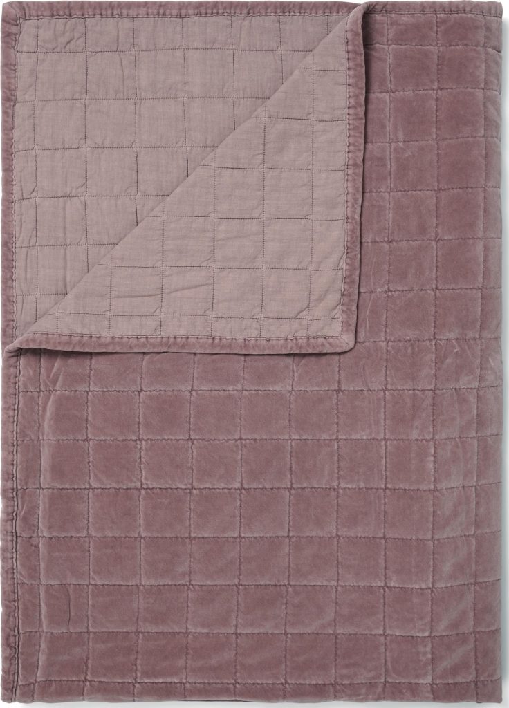 Narzuta Julia 180 x 265 cm fiołkowa – elegancka, miękka, uniwersalna