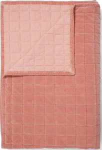 Narzuta Julia 270 x 265 cm różowa – elegancki design, trwały materiał, wszechstronność zastosowania