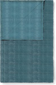 Narzuta Julia 270 x 265 cm – elegancki design, szaroniebieski kolor, idealna do sypialni