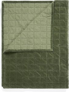 Narzuta Julia 270 x 265 cm zielona – elegancki design, idealna do sypialni, materiał wysokiej jakości
